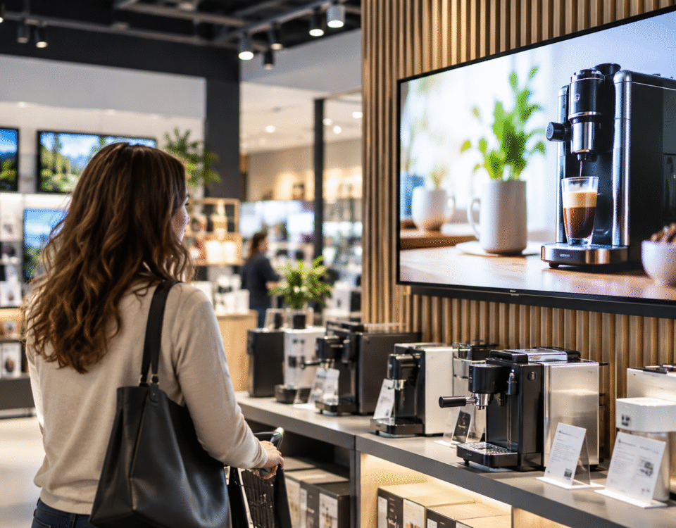 Gli schermi nei punti vendita diventano strumenti di comunicazione col Digital Signage