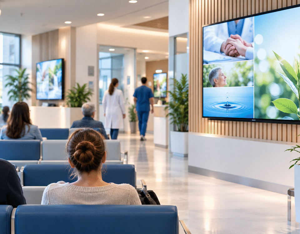 Digital Signage per strutture sanitarie - La sala d'attesa