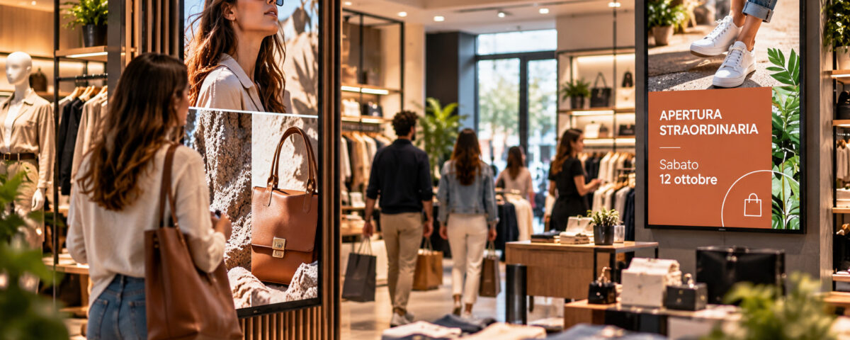 Retail Marketing - Digital Signage per più sedi